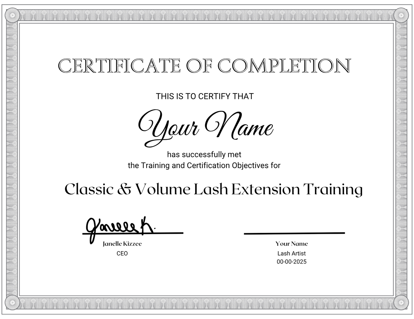 Lash Extension Training