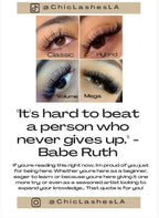 Lash Extension Training