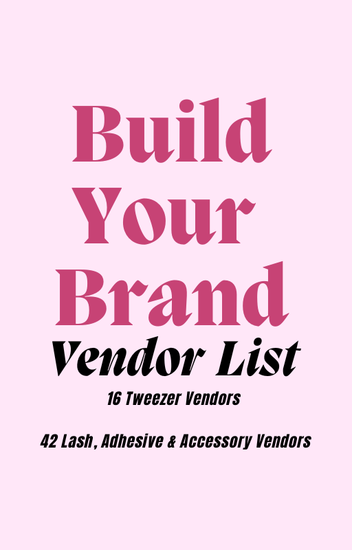 Build Your Brand Vendor List