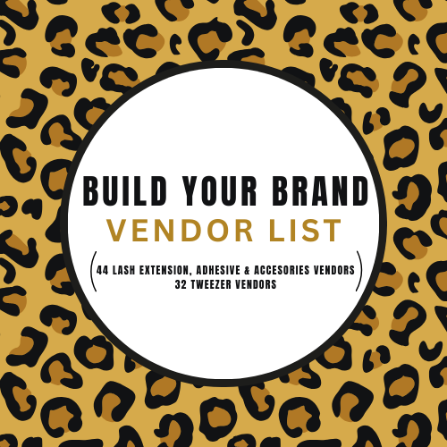Build Your Brand Vendor List