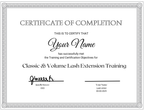 Lash Extension Training
