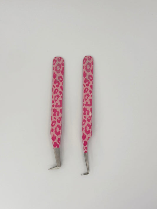 Volume Tweezers (Smooth Pink)