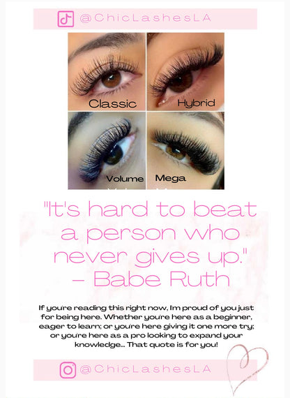 Lash Extension Training