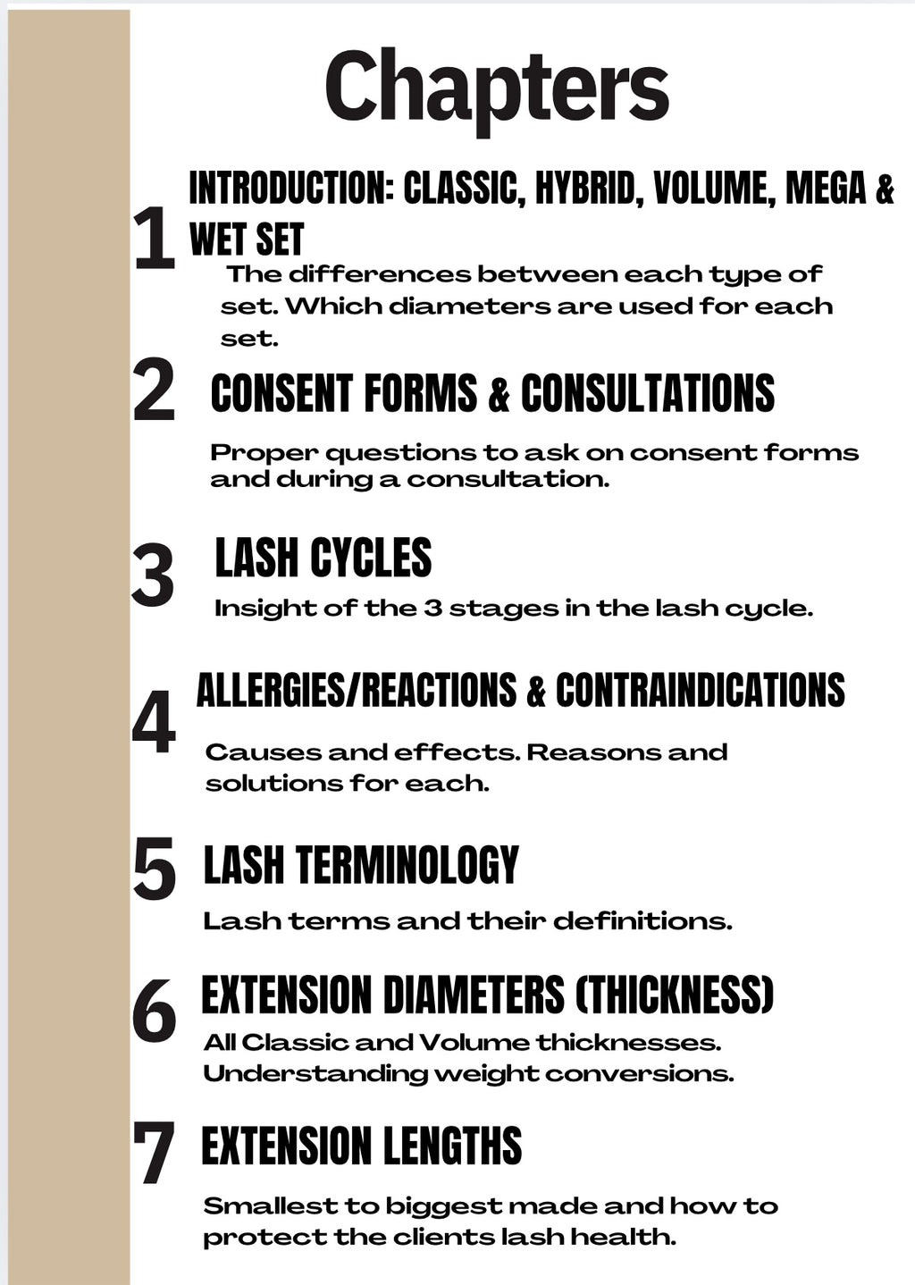 Lash Extension Training
