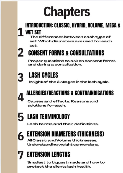 Lash Extension Training