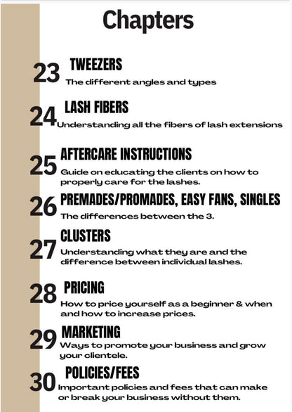 Lash Extension Training