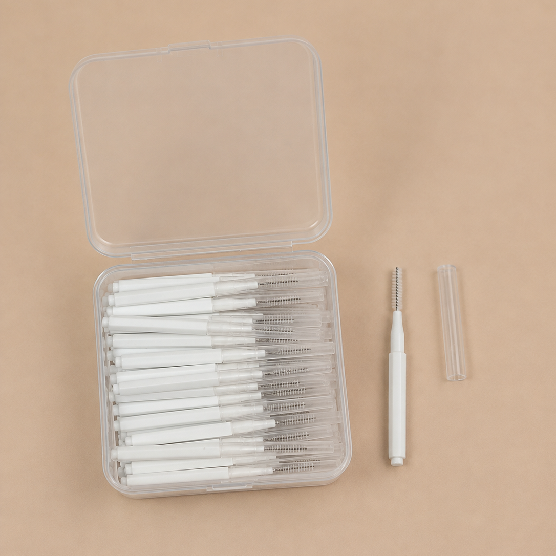 Interbrow brush