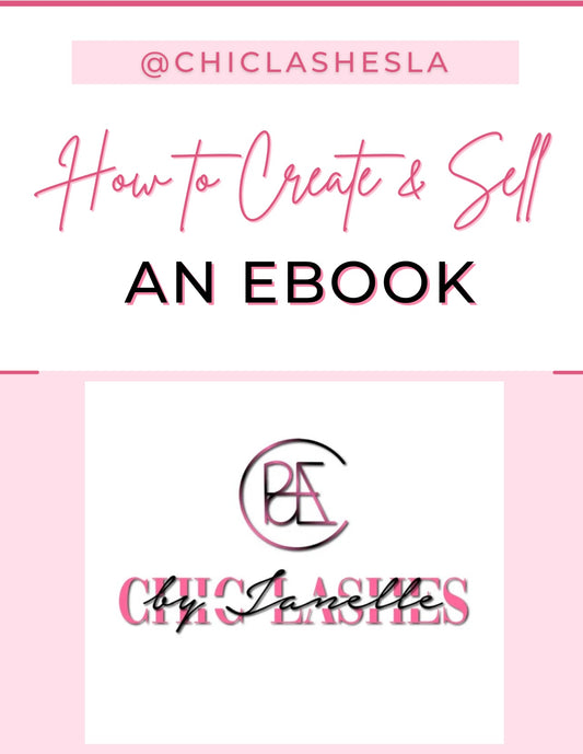 How to Create & Sell an E Book